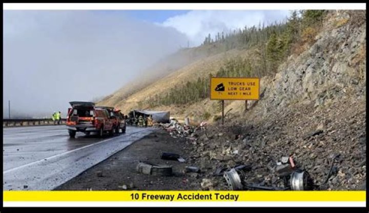 10 Freeway Accident Today: What You Need to Know
