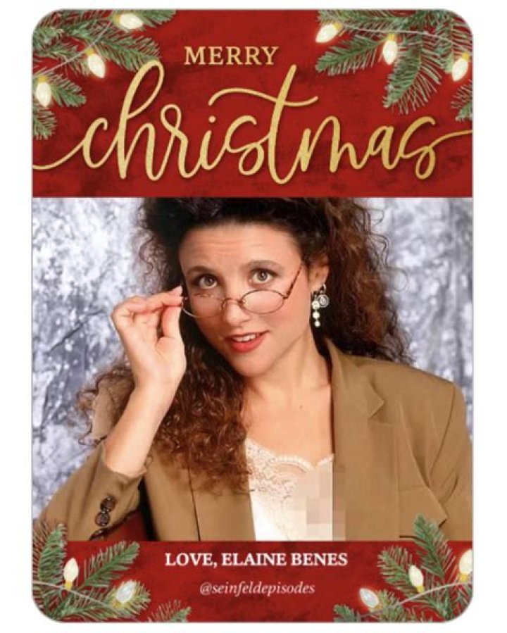 Deck the Halls with Festivity: Elaine Benes' Christmas Card Extravaganza