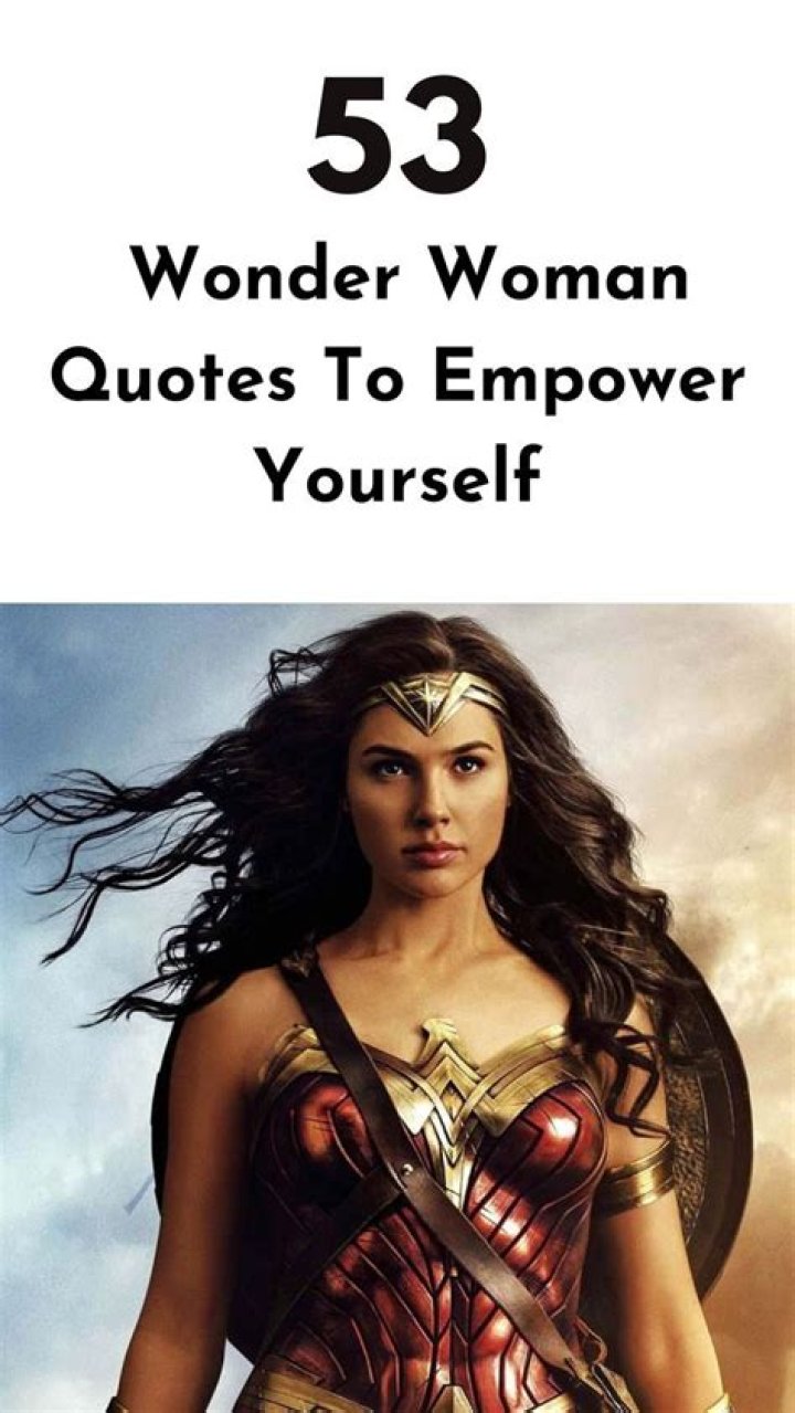 Inspiring Quotes from Wonder Woman: Wisdom and Empowerment